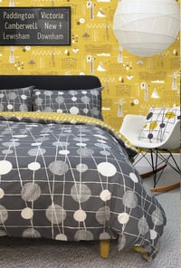Image 1 of Pavilion Duvet Cover Set - Welsh Slate