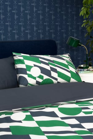 Image of P.L.U.T.O. Duvet Cover Set - Coach Emerald