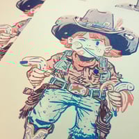 Peel 'Em Up! A4 Riso Print