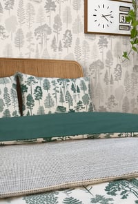 Image 2 of Catskills Duvet Cover Set - Douglas Fir