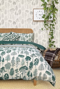 Image 1 of Catskills Duvet Cover Set - Douglas Fir