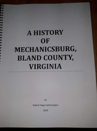 History of Mechanicsburg Bland County VA