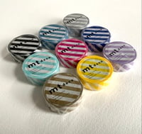Image 3 of Stripe Mint Blue mt Washi Tape