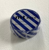 Image 1 of Stripe Blue mt Washi Tape