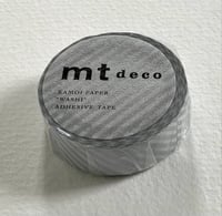 Image 1 of Stripe Silver mt Washi Tape