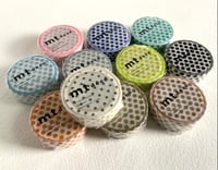 Image 3 of Dot Night Blue mt Washi Tape