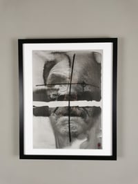 Image 2 of 'face' hand signed print