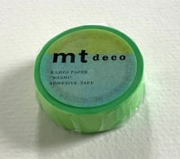 Image 1 of Fluo Blue & Yellow mt Washi Tape