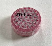 Image 1 of Asanoha Momo mt Washi Tape