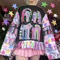 Image 1 of Battle Bunnies Sweater (made 2 order)