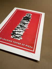 Image 3 of the leaning tower of pizza (CAMPARI EDITION)