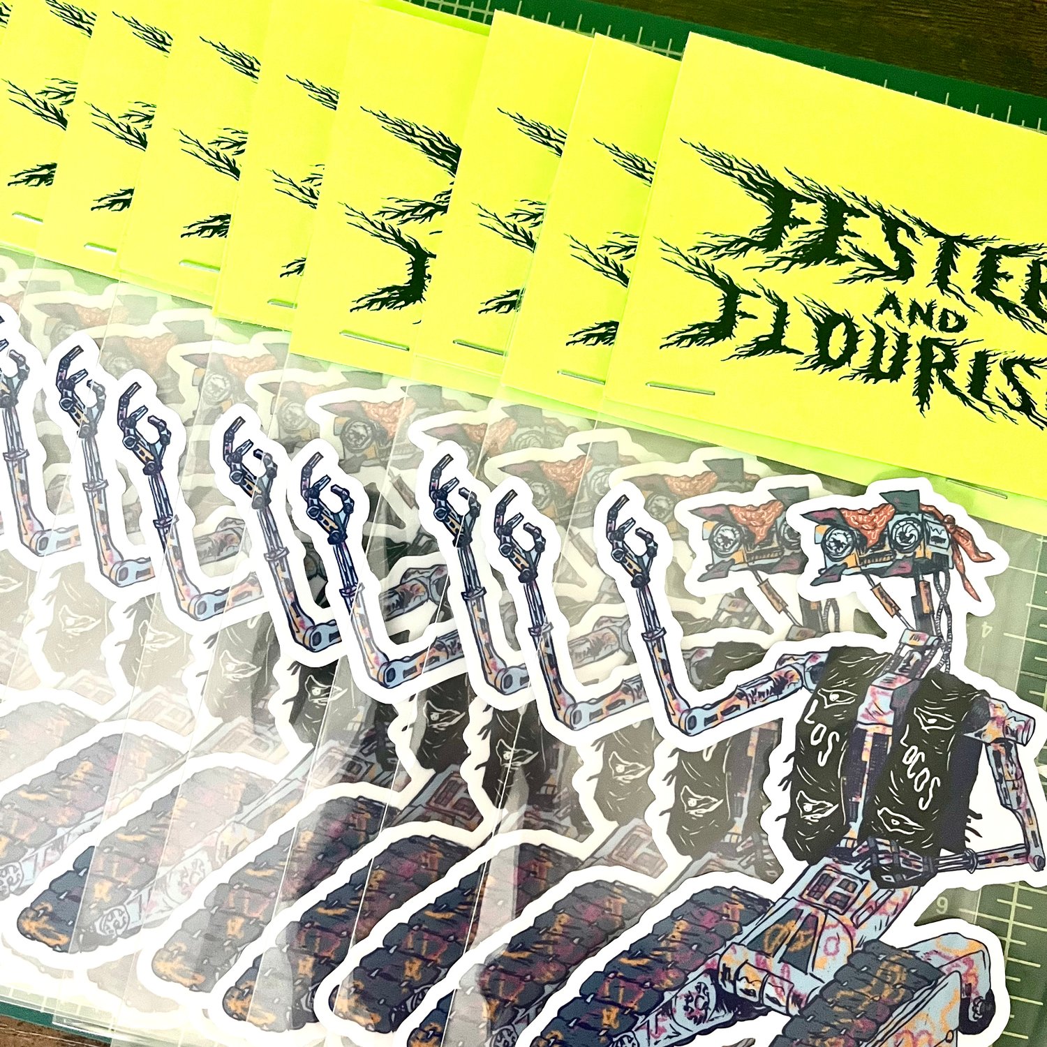 JOHNNY-5 STICKER | FESTER & FLOURISH