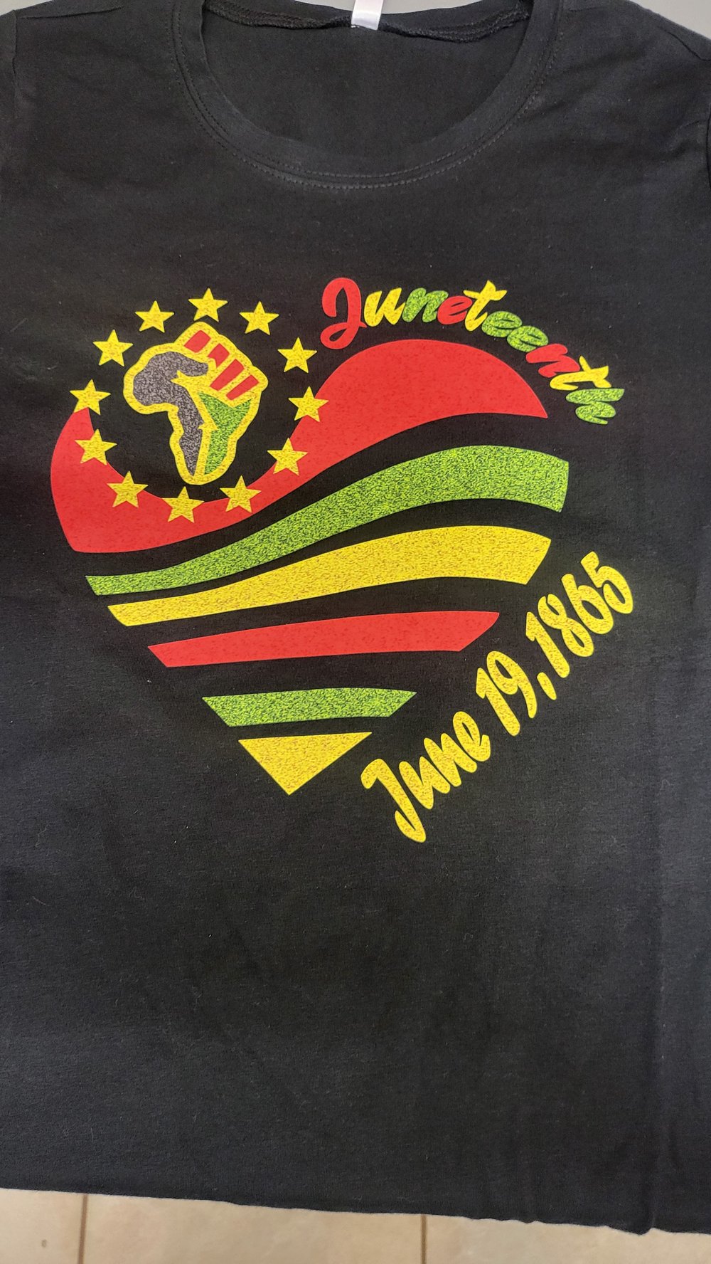 Juneteen shirts 