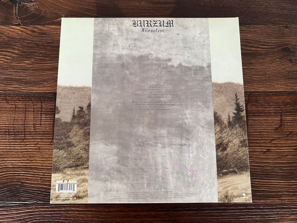 BURZUM - FILOSOFEM 2LP VINYL