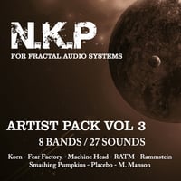 N.K.P - Artist Pack Vol.3 - FOR AXE FX3/FM9/FM3