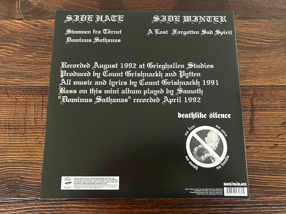 BURZUM - ASKE LIMITED EDITION VINYL