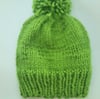 Apple Green Warm Woollen Hat 