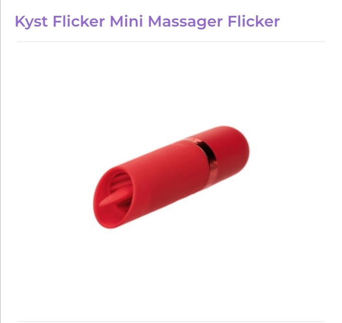 Image of Kyst Flicker Mini Massager Flicker