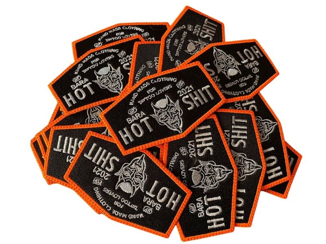 HOTSHIT PATCH NEON Orange