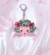 Miss Medusa Acrylic Charm Keychain