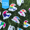 Queer Sky Holographic Stickers