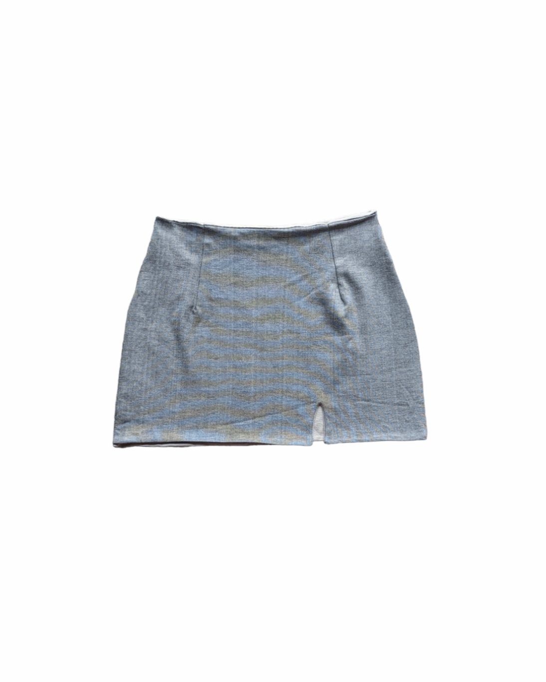 Image of CATCALL: THE REVERSIBLE MINI SKIRT in STONE