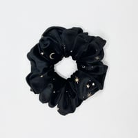 Image 2 of Moon & Star Velvet Scrunchie