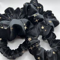 Image 1 of Moon & Star Velvet Scrunchie