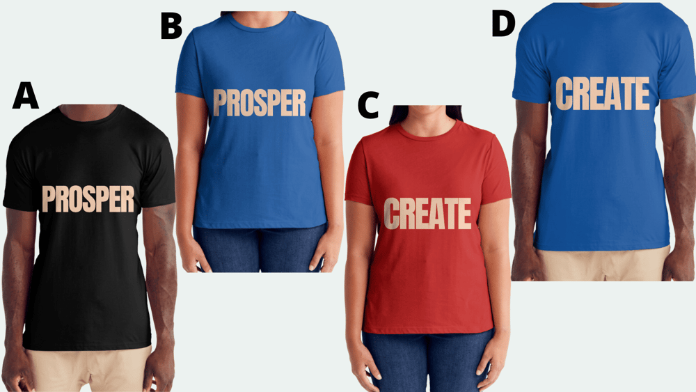 Image of PROSPER & CREATE COLLECTION (UNISEX)