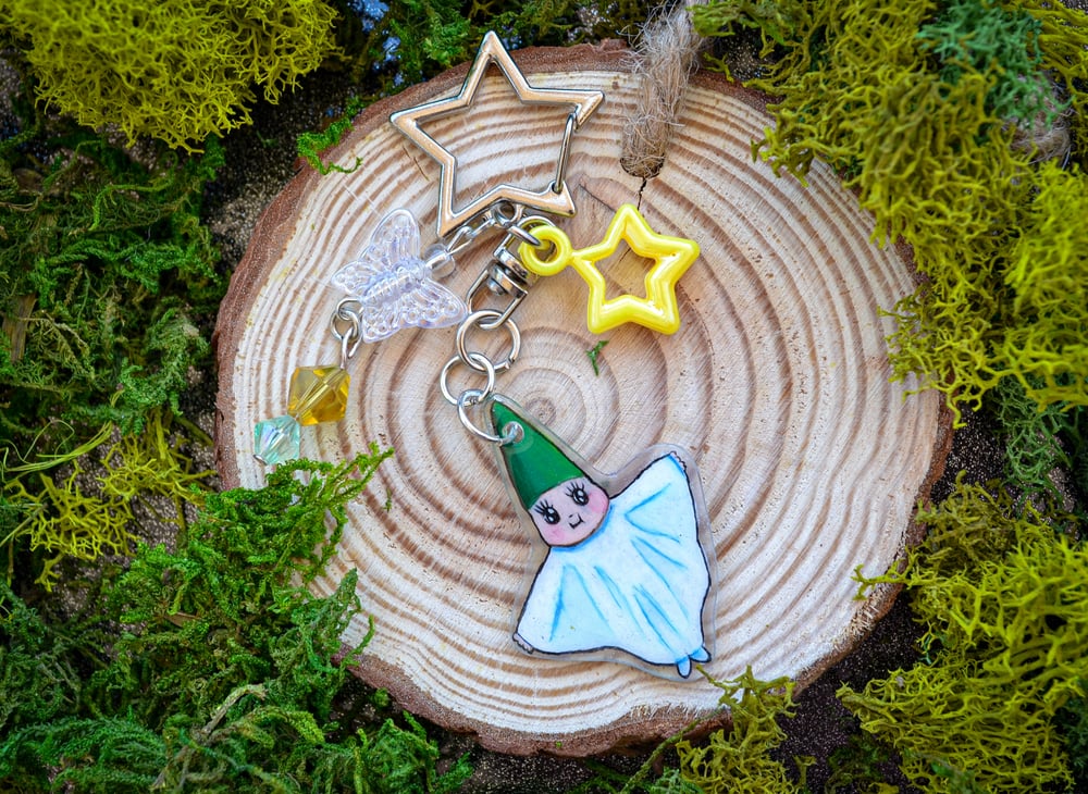 Image of You As A Baby!!! Star Whimsical Keychain 