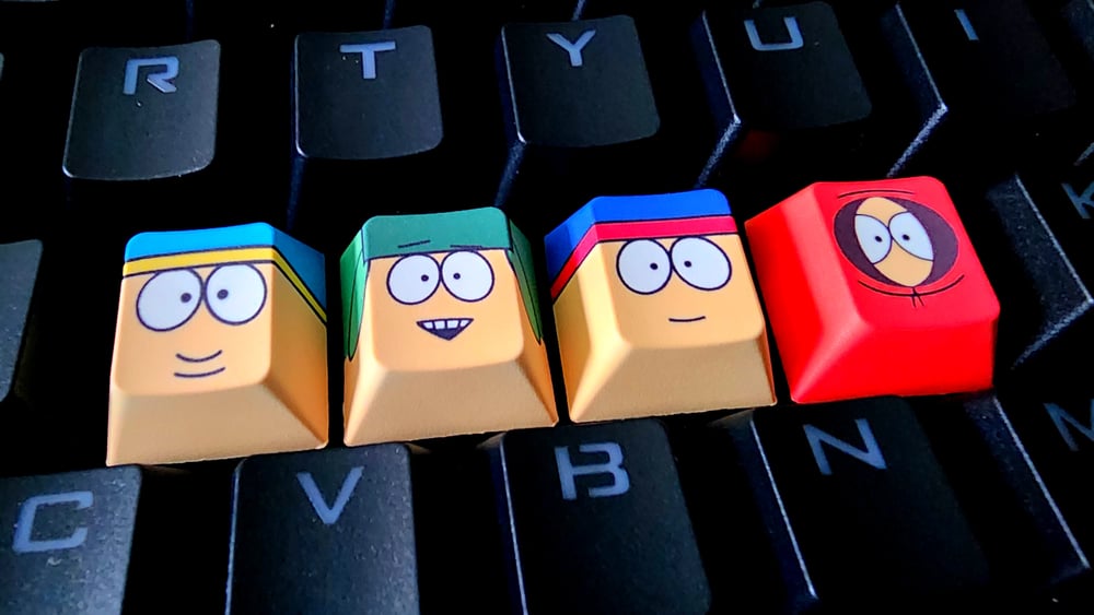 Image of SOUTHPARK KIDS 4-PCS KEY CAP SET