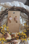 Image of Mismatched Purple Gold Foil Square/Circle Star Earrings