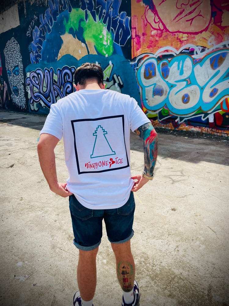Image of White Box Tee