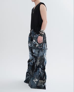 Image of MASSTAK - 167 Пздц Ptchwrk V.2 Jeans