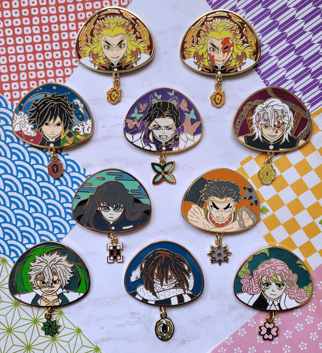 KNY Pillar Charm Series Pastiyums