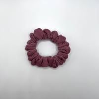 Image 5 of Pink Ribbed Velvet Scrunchie