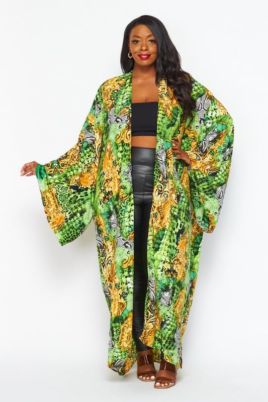 Image of Abstract Cardigan (runs big. fit up to size 6X)