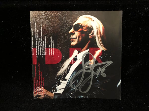 Image of Dee Snider-Signed We Are The Ones CD Jacket (No CD)