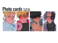Image of trigun mini prints and photo cards
