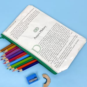 Image of Anne of Green Gables Book Page Pencil Case