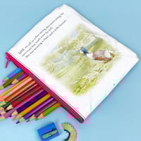 Image 2 of Jemima Puddleduck Book Page Pencil Case, Beatrix Potter