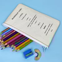 Image 1 of Mansfield Park, Jane Austen Book Page Pencil Case