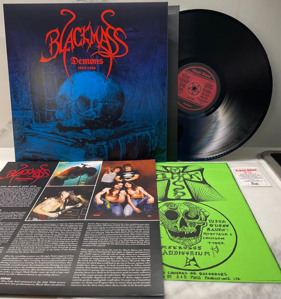 Image of Black Mass: Demons 1983-1988 LP - POSTPAID IN USA