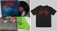 Black Mass: Demons 1983-1988 LP + BLACK MASS t-shirt bundle - POSTPAID IN USA