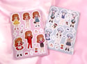 I am (not) a paper doll / Evangelion Asuka Sticker Sheet Set