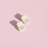 Image 3 of Winding Ways statement studs - 3 colours