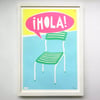 "¡HOLA!"<br>(ART-PRINT)