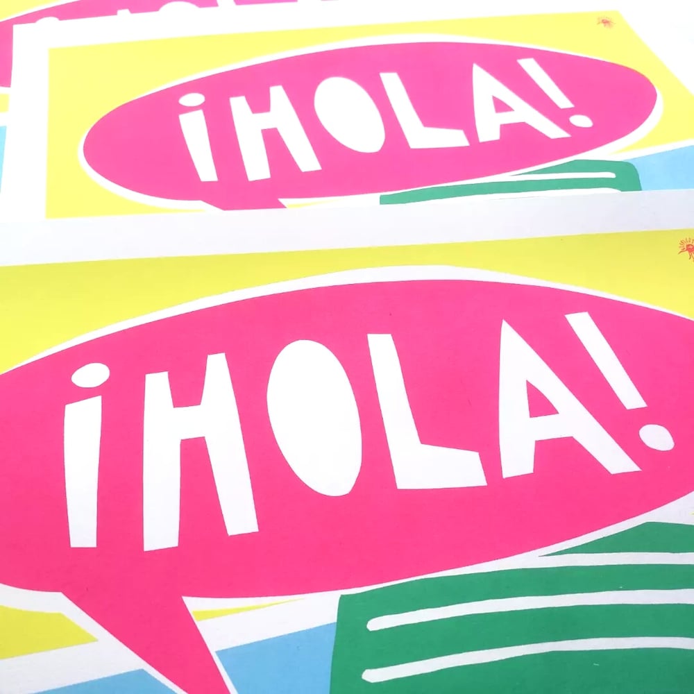 "¡HOLA!"<br>(ART-PRINT)