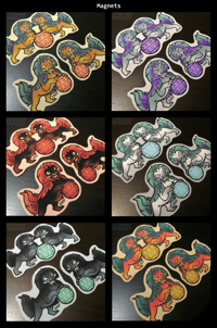 Image 3 of Guardian Lions - Magnets and Stickers