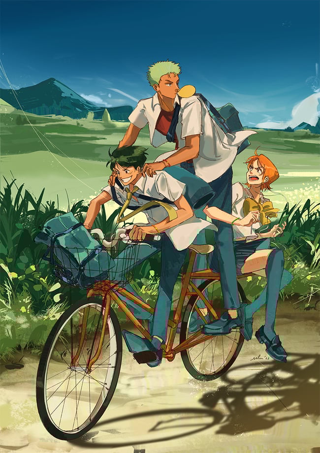 Running Late 🚲  & Summertime ☀️ - OG Trio Prints